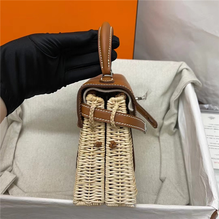 HERMES 에르메스 피크닉 켈리백 20CM 오리지날 가죽사용 (100%수작업) H900111